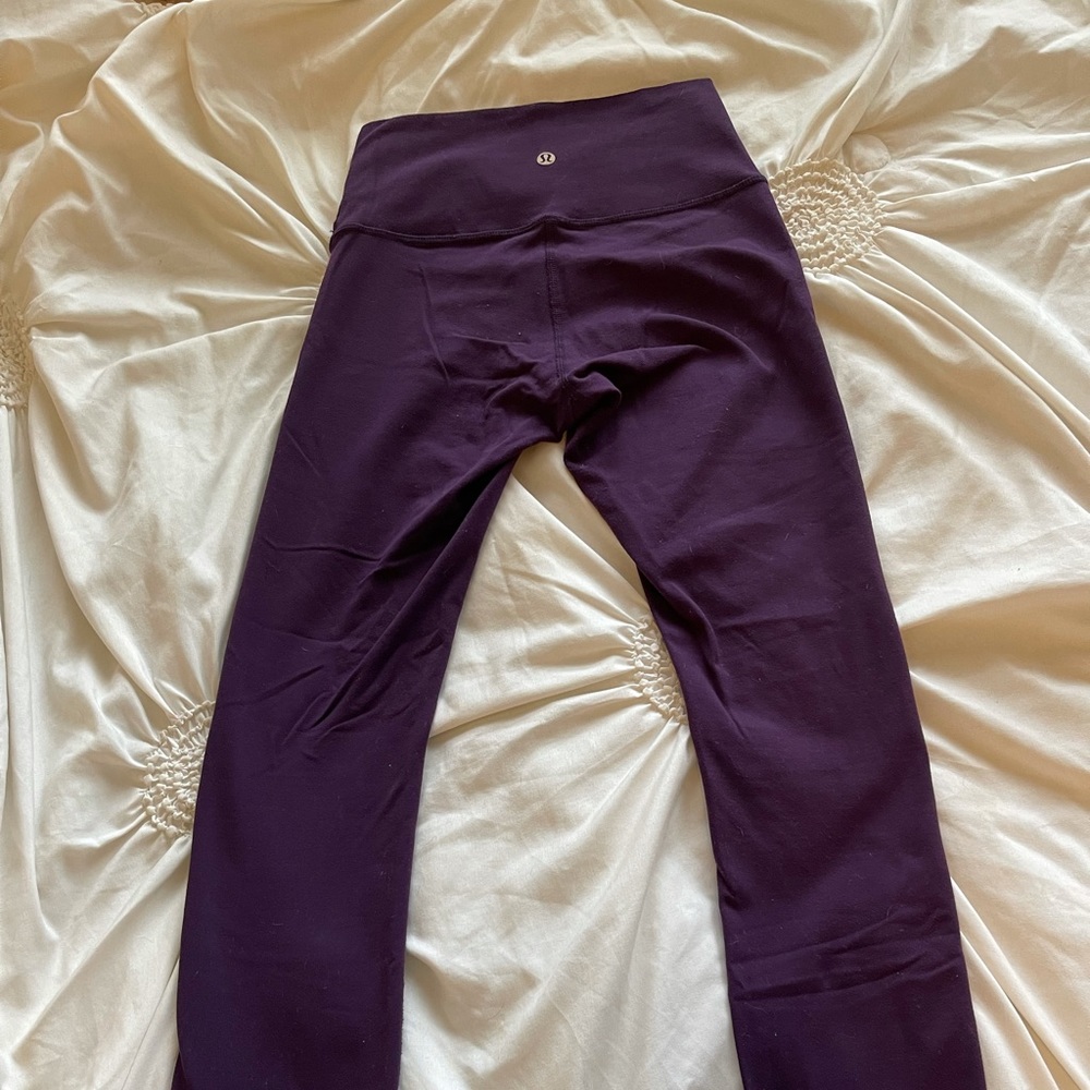 Lululemon wunder under tights 25in high rise